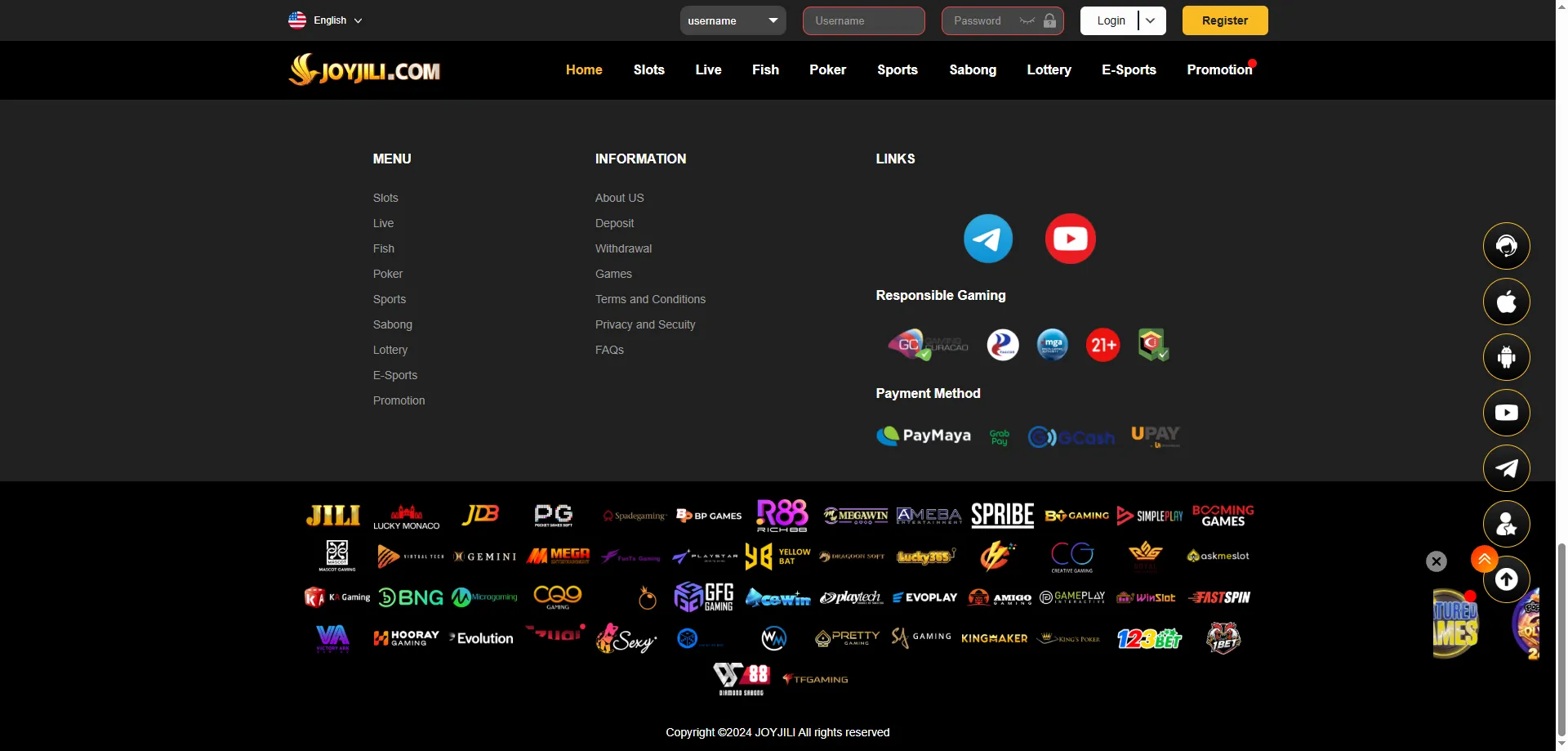 Joyjili casino payment methods — bKash, Nagad, Rocket, and bank transfer