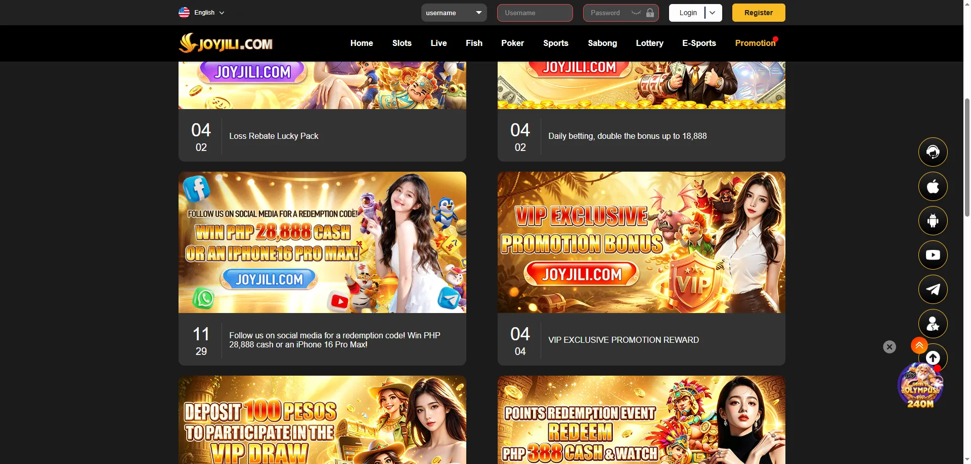 Joyjili casino overview — games, bonuses, and mobile platform