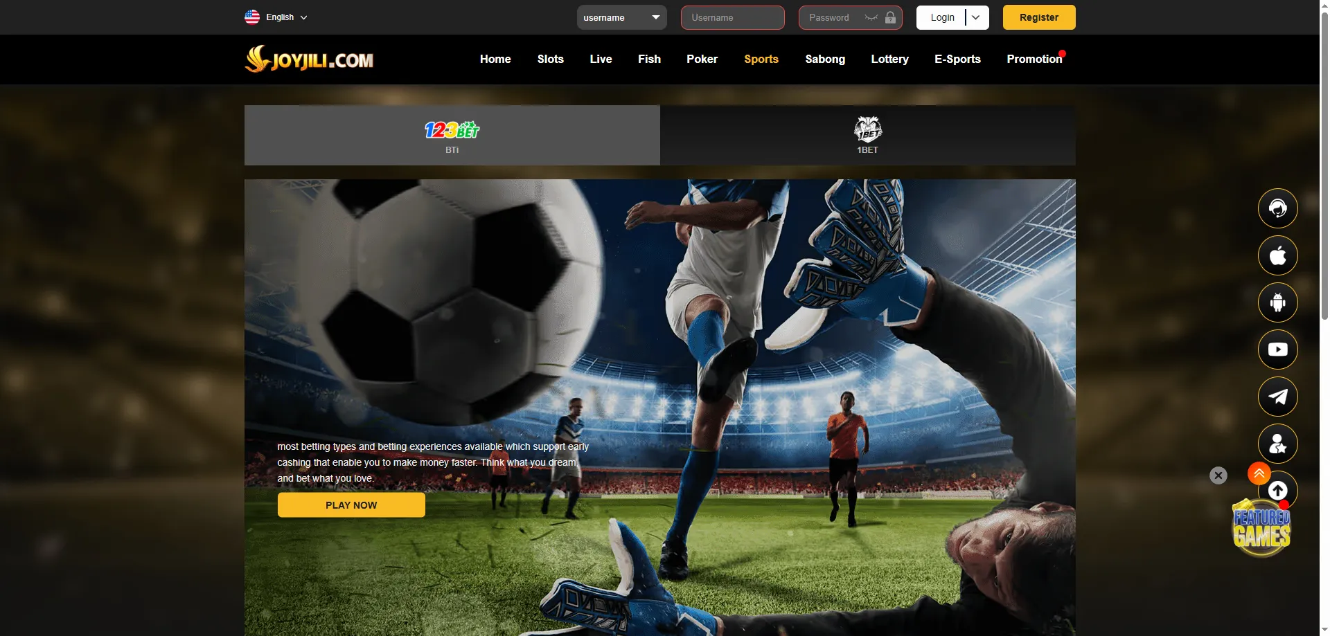 Joyjili sports betting — cricket, football, kabaddi, and tennis markets